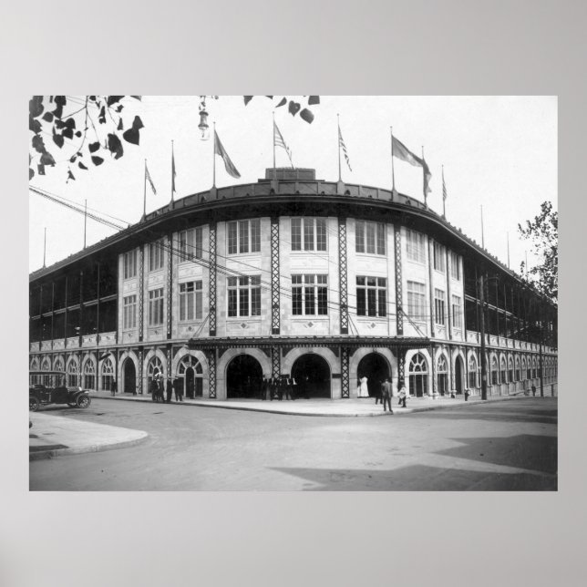 Pôster Forbes Field, Pittsburgh, 1909 (Frente)