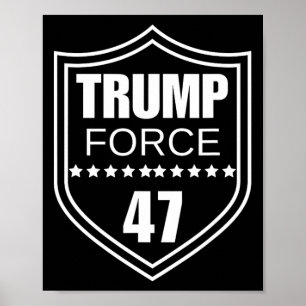 Poster Força 47 Ultra Maga Mais Do Que Nunca Rende