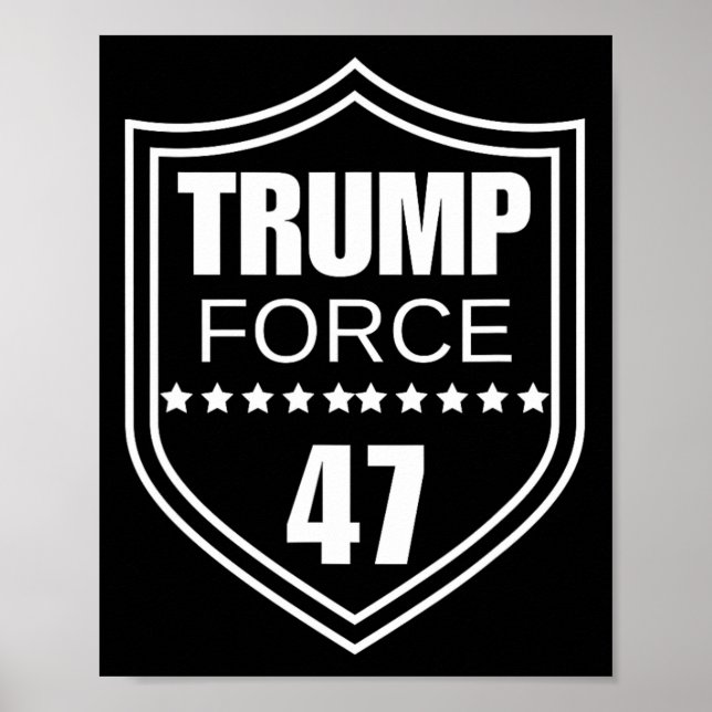 Poster Força 47 Ultra Maga Mais Do Que Nunca Rende (Frente)