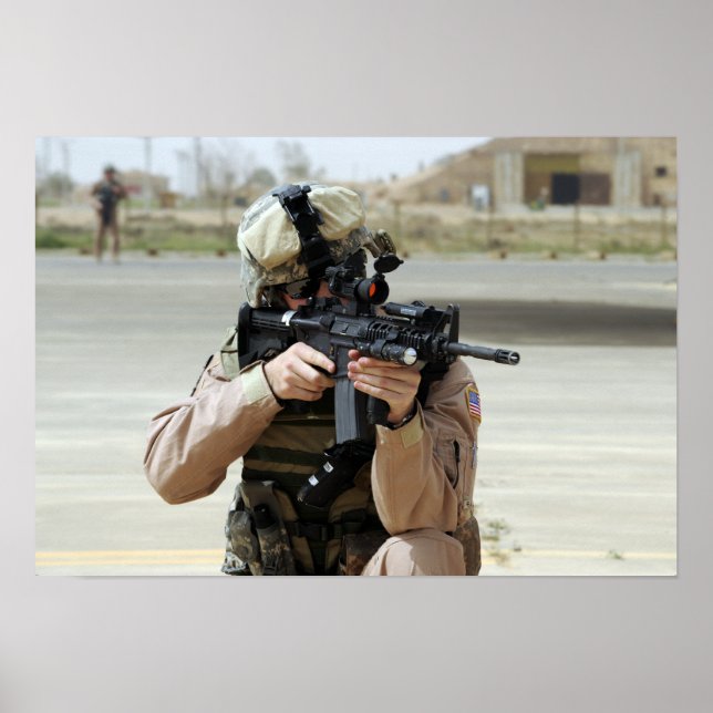 Pôster Força Aérea dos EUA conduz a segurança (Frente)