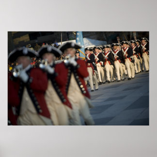 Poster Força de Guarda e Corpo de Tambores do Exército