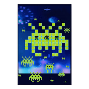 Pôster Força de invasão aérea de 1980