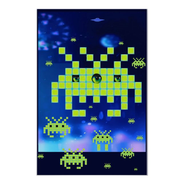 Pôster Força de invasão aérea de 1980 (Frente)