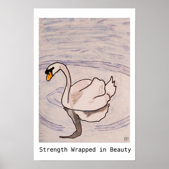 Poster Força embrulhada em beleza (Frente)