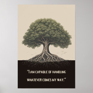 Poster Força entre a adversidade