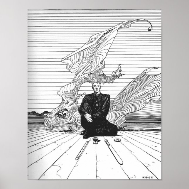 Poster Força Moebius do Homem (Frente)