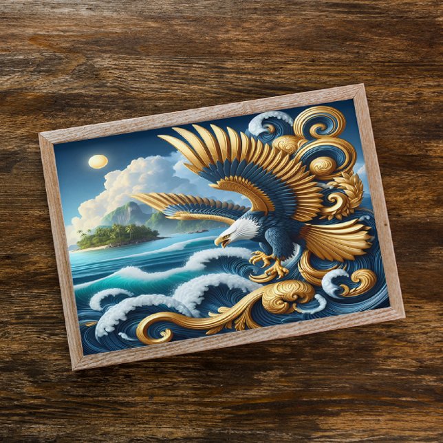 Poster Força Simbolizante Majestosa Águia, Patriotismo (Criador carregado)