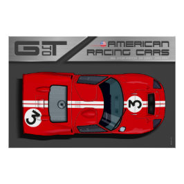 Pôster Ford GT40 No.3