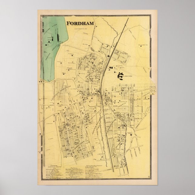 Pôster Fordham (Frente)