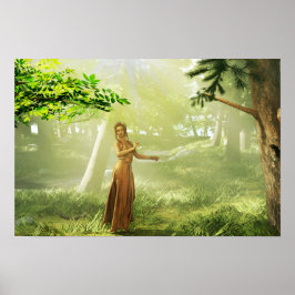 Poster Forest 0007-01-4 arte digital