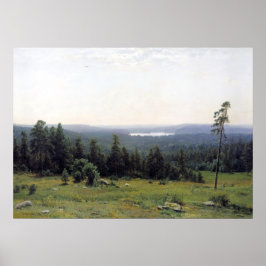 Poster Forest Distance Ivan Shishkin