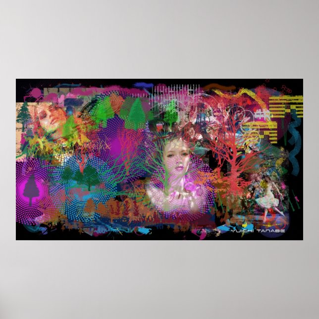 Pôster Forest Fantasy (Frente)