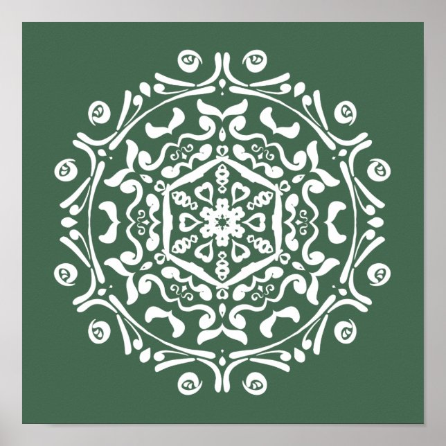 Pôster |Forest Mandala (Frente)