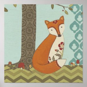 Pôster Forest Whimsy III