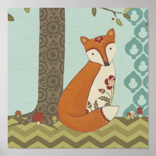 Pôster Forest Whimsy III (Frente)