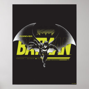 Poster Forever Batman Atingindo Gráfico