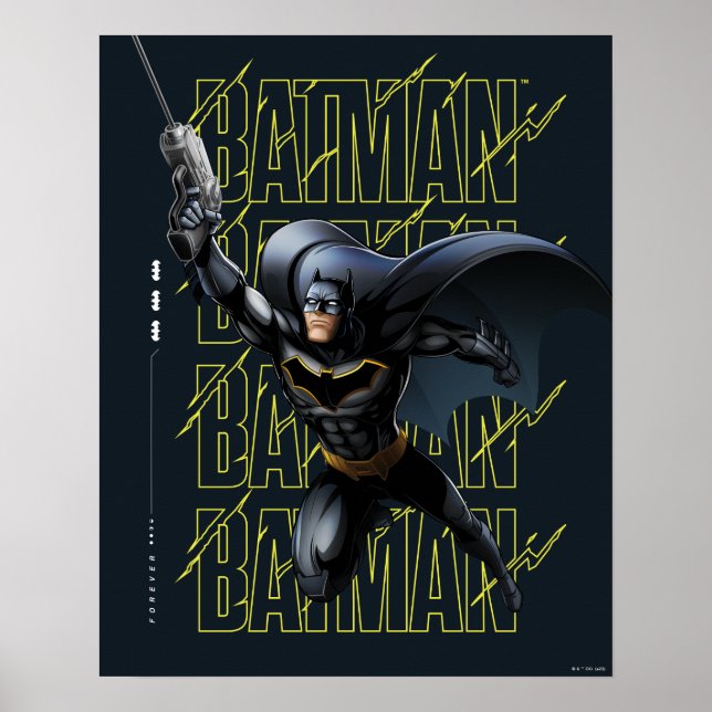 Poster Forever Batman Grappling Hook (Frente)
