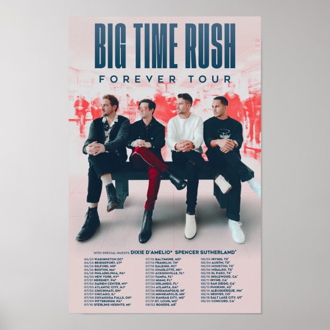 Poster Forever Tour 2022 (Opção 3) (Frente)