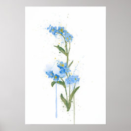 Poster Forget Me Not
