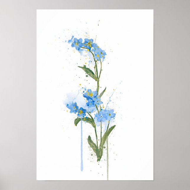 Poster Forget Me Not (Frente)