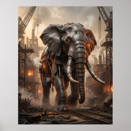 Poster Forja do Elefante de Ferro