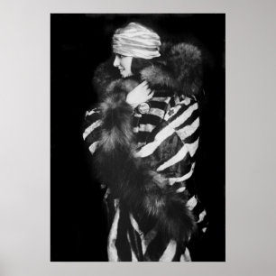 Poster Forma da pele, 1920