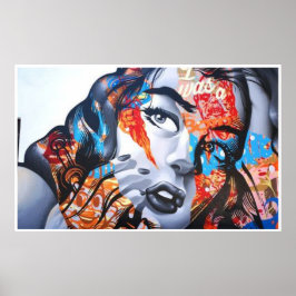 Poster Forma de arte clássica abstrata