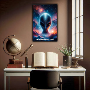 Poster Forma de vida extraterrestre personalizável