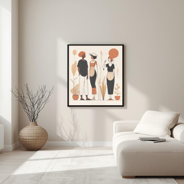 Poster Forma Sagrada – Geometria Feminina Moderna (Criador carregado)