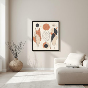 Poster Forma Sagrada – Geometria Feminina Moderna IV