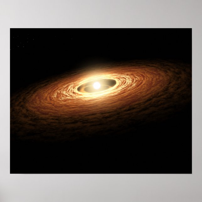 Pôster Formação de Cristal de Silicato (Frente)