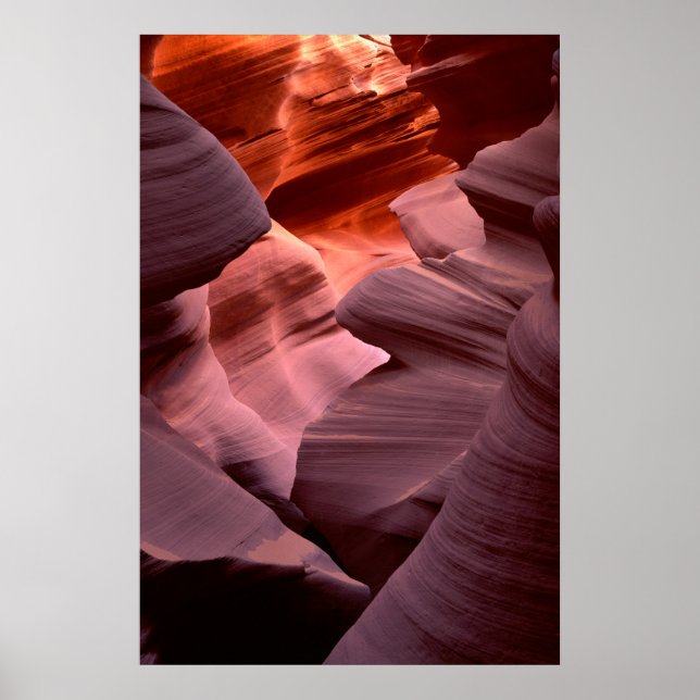 Poster Formações de Antelope Canyon (Frente)
