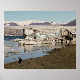 Pôster Formações de iceberg