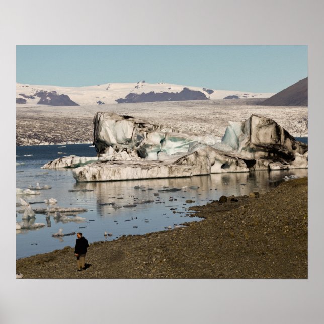 Pôster Formações de Iceberg (Frente)