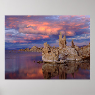Poster Formações de Tufa no Lago Mono