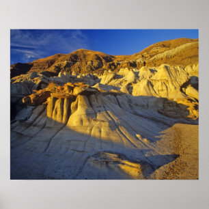Poster Formações rochosas em Drumheller Alberta, Canadá