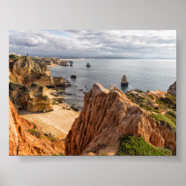 Poster Formações rochosas no Algarve