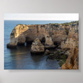 Poster Formações rochosas no Algarve