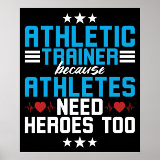 Poster Formador Atheletic porque atletas