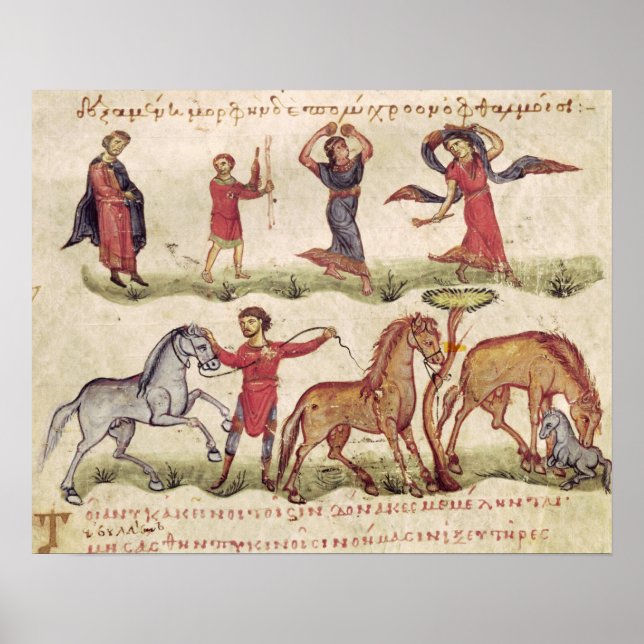 Pôster Formadores de cavalos (Frente)