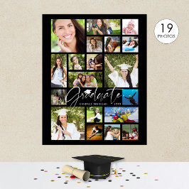 Poster Formando 19 - Festa Preta do Script de Colagem de 