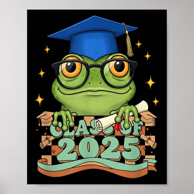 Poster Formando Cl De 2025 Crianças Mulheres Graduadas (Frente)