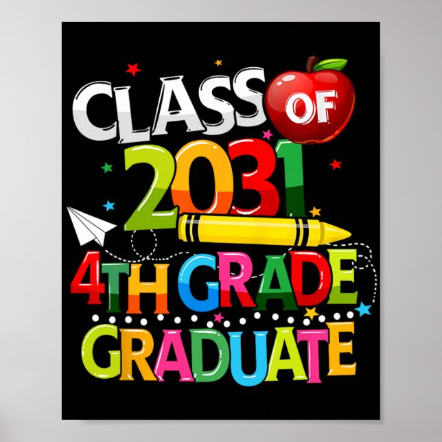 Poster Formando Cl De 2031 Último Dia Da Escola G (Frente)