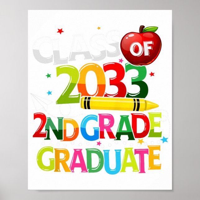 Poster Formando Cl De 2033 Último Dia Da Escola G (Frente)
