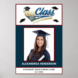 Poster Formando Classe 2022 - Parabéns de fotos personali