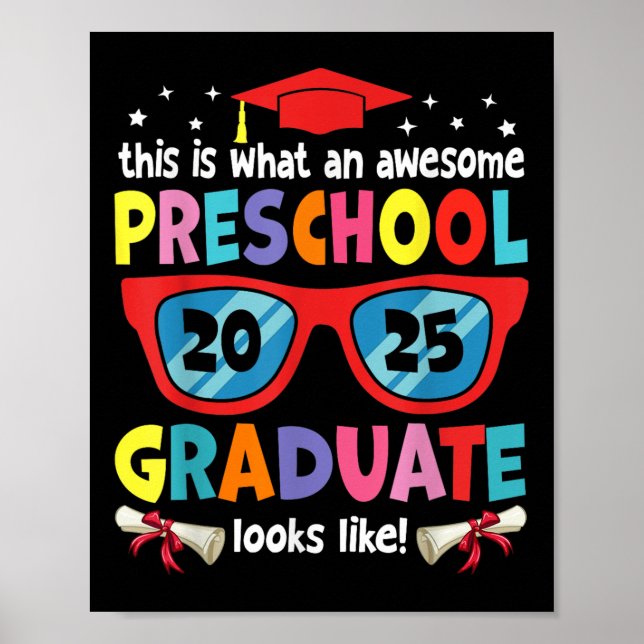 Poster Formando De Pré-Escolas Incrível Parece Formando C (Frente)
