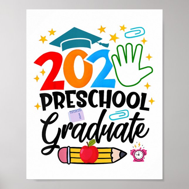 Poster Formando pré-k Formando pré-escolar 2025 Gradu pré (Frente)