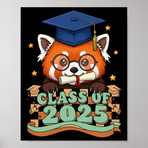 Poster Formando Red Panda Cl De 2025 Crianças Mulheres Gr