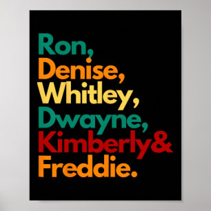 Poster Formandos Da Escola Preta Hbcu Whitley Retro Para