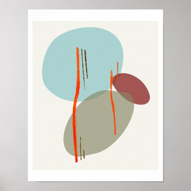 Poster Formas Boho (Frente)